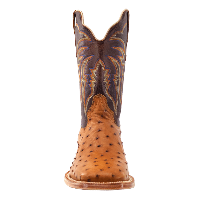 Men’s Full Quill Ostrich Wide Square 11″ - Image 3