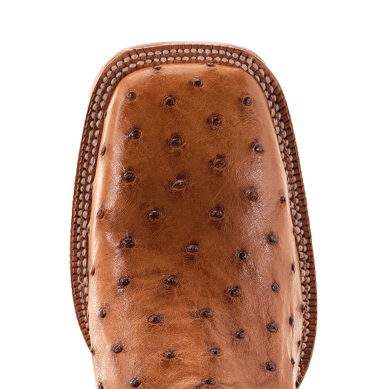 Men’s Full Quill Ostrich Wide Square 11″ - Image 4